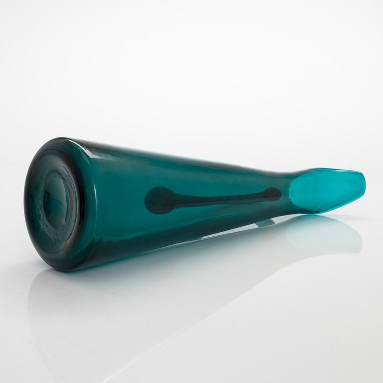 Nanny Still, A set of mid 20th century  jug and 6 goblets, T/335, for Riihimäki Glasswork. In production 1950-1970.