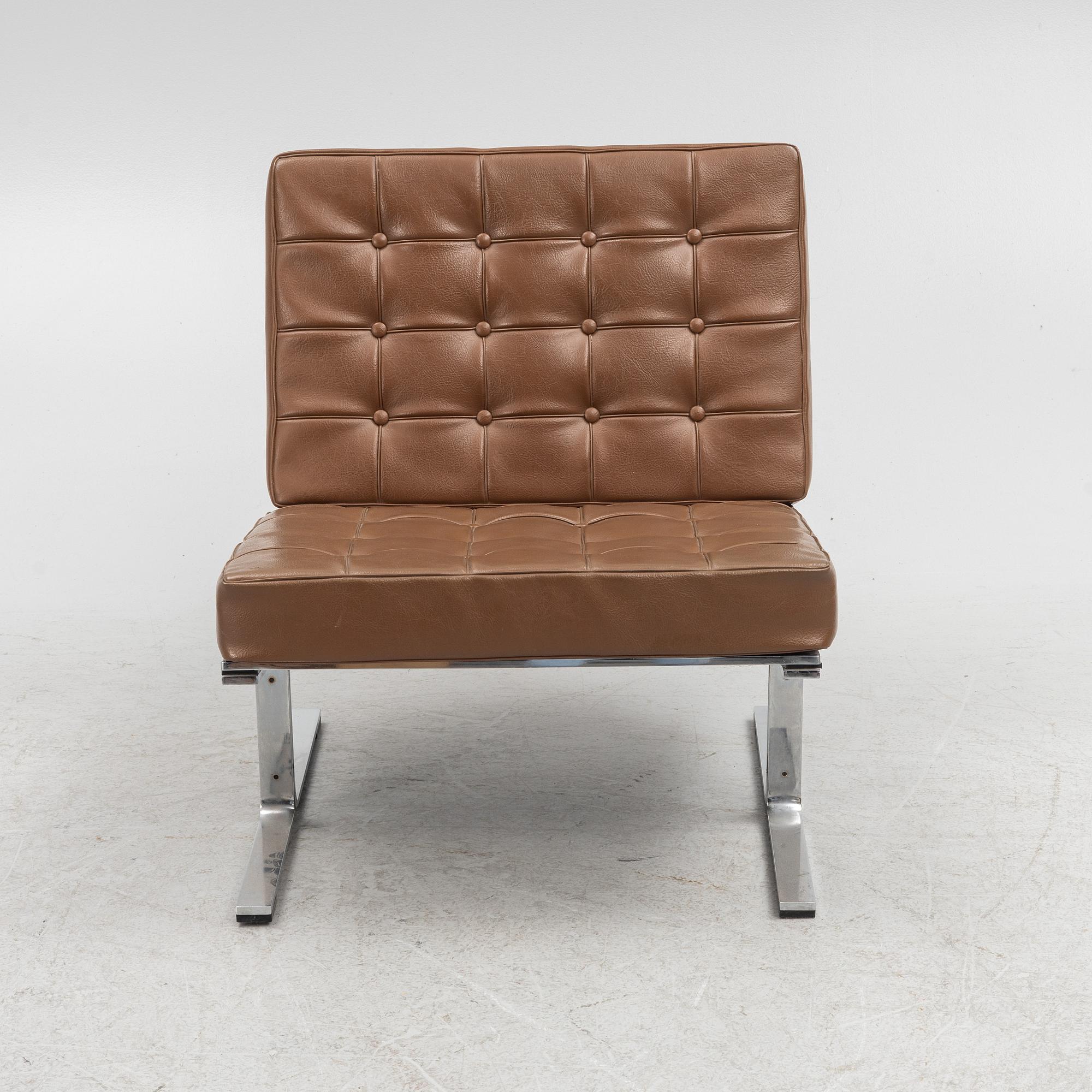 Karl Erik Ekselius, armchair, "F60", for JOC möbler, Vetlanda, 1970s.