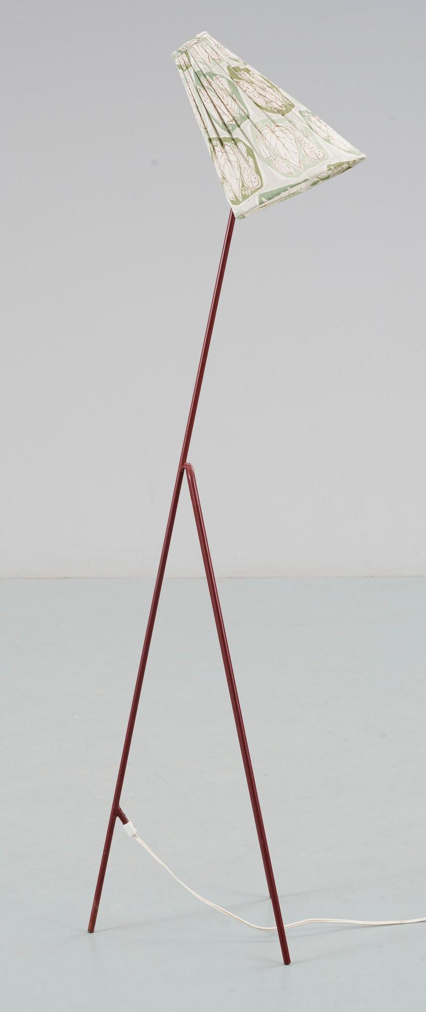 GOLVLAMPA, järnsmide, troligen Hans Bergström, 1960-tal.