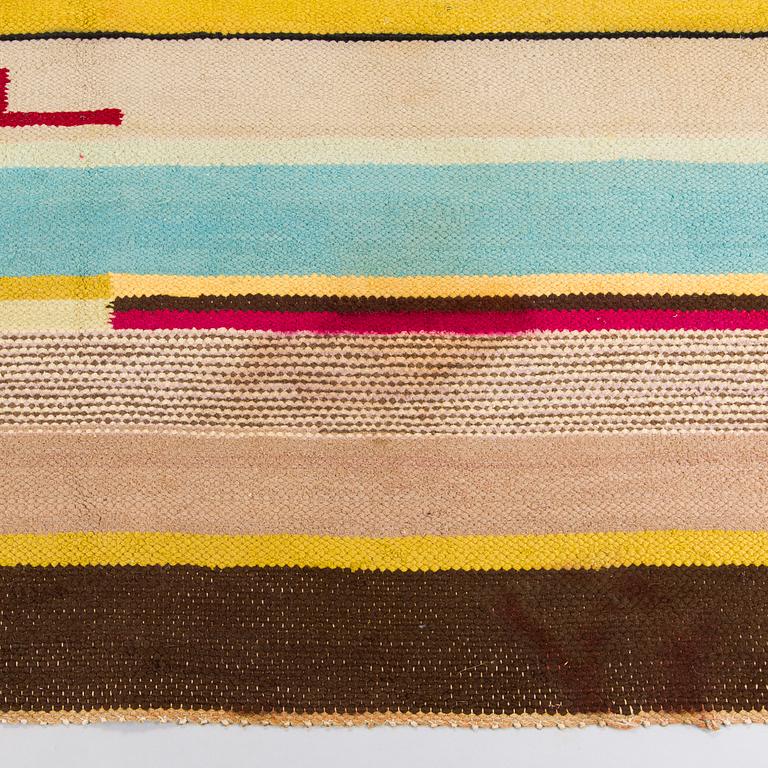 Elsa Kallio, matto, Kotilieden aitta, 1930-luku. Ca 285 x 190 cm.