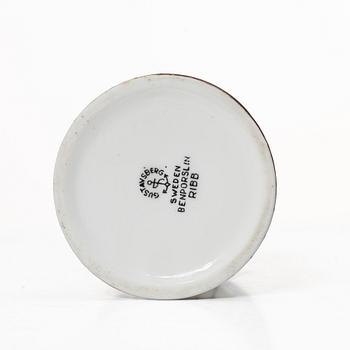 Stig Lindberg, Coffee service, 16 pieces, porcelain, “Spisa Ribb”, Gustavsberg.