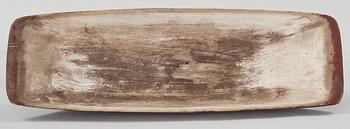 TRÅG, 2 st, allmoge, Hälsingland, 1800-tal.