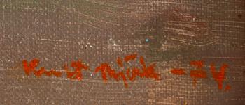 KURT BJÖRK, olja på duk, signerad och daterad 74.