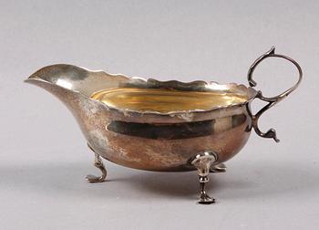 GRÄDDSNIPA, silver, London 1700-tal.