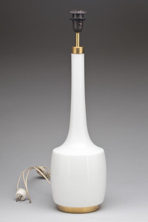 BORDSLAMPA, glas, Bergboms, 1900-talets andra hälft.