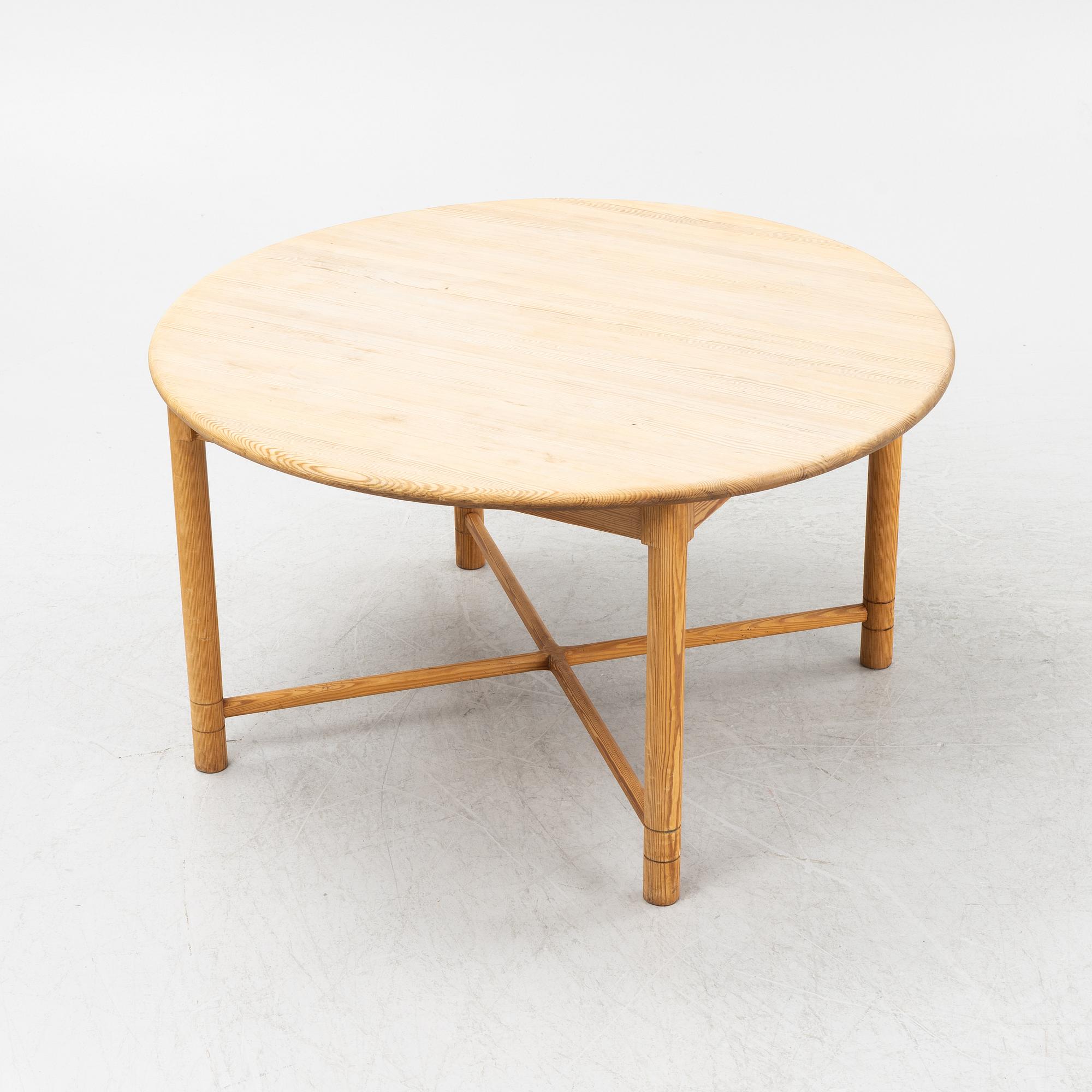 Margareta Åberg, a pine coffee table, mid/second half of the 20th century.