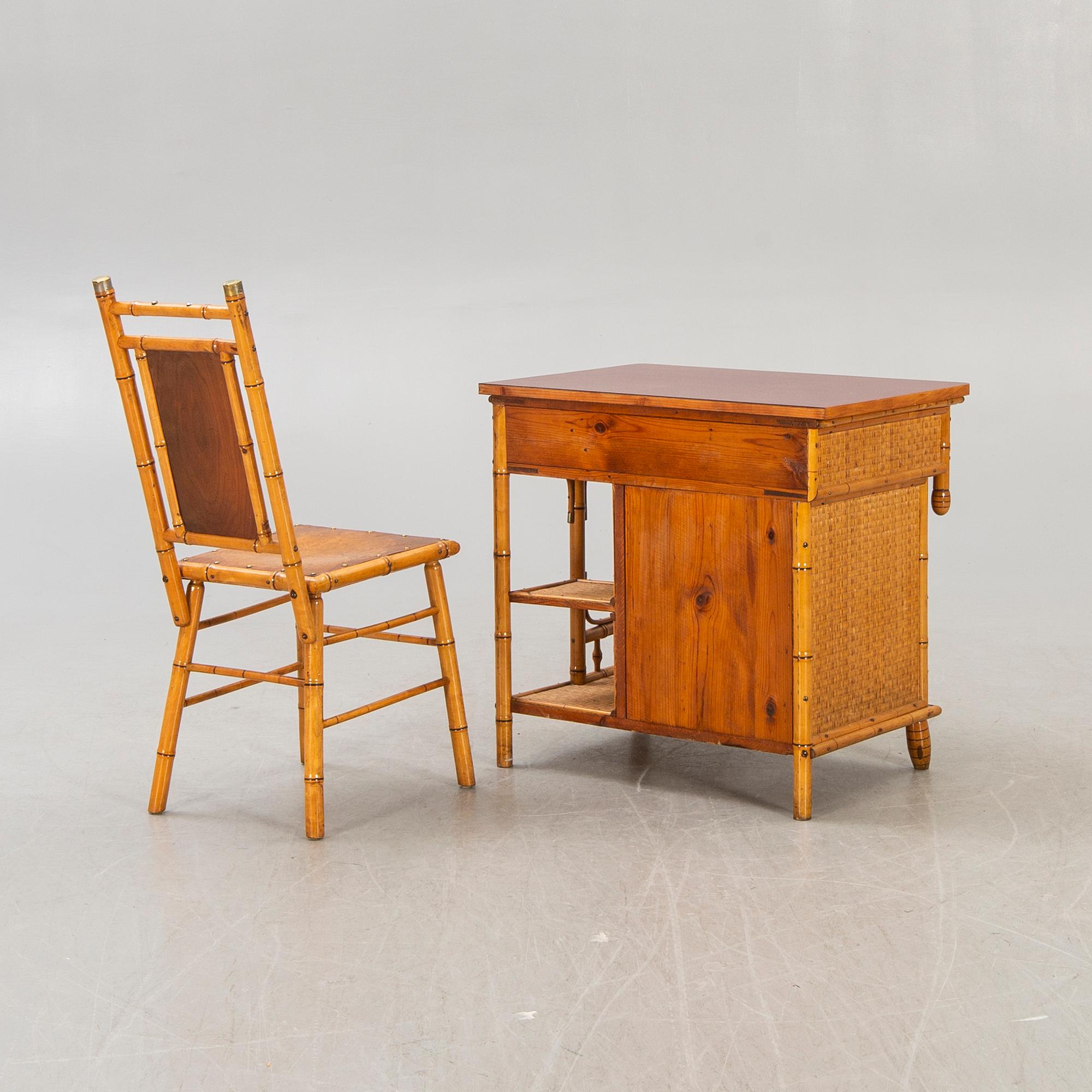 Table and chair Bodafors early 1900s.