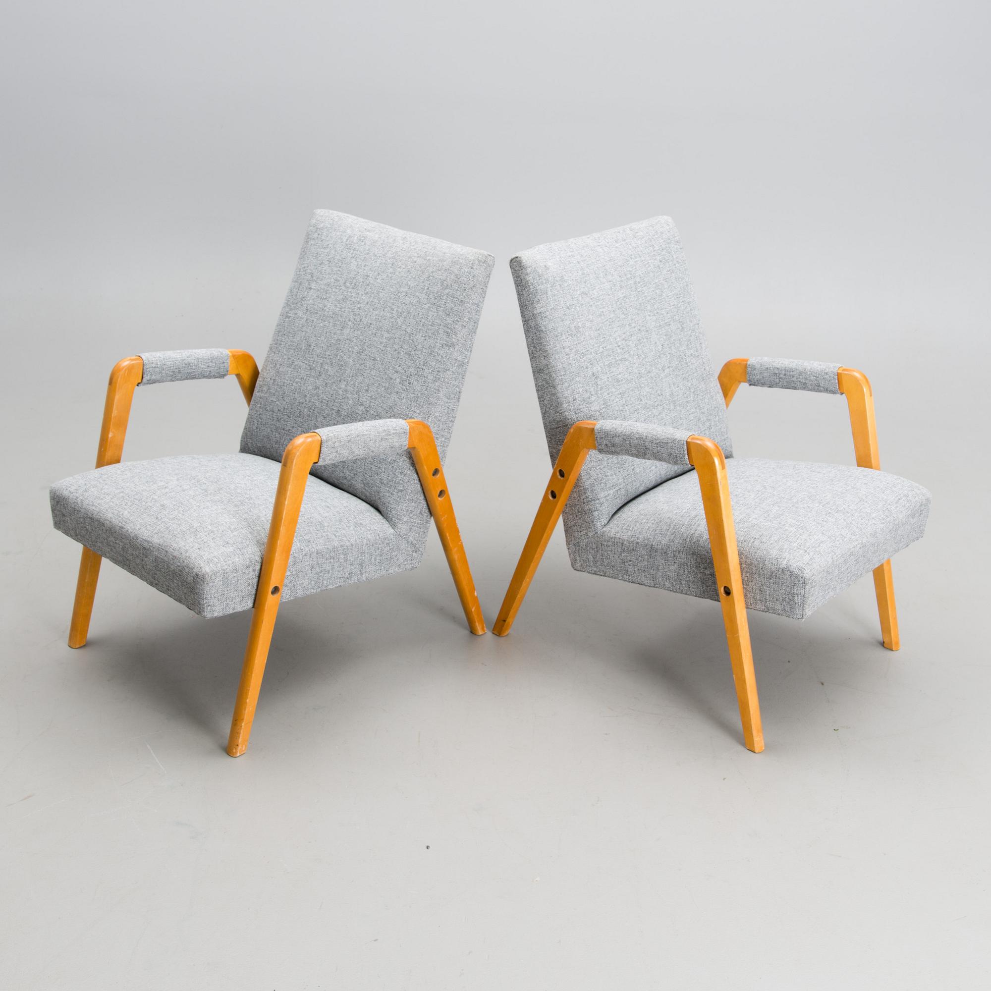 A mid 20th century armchair 'Figaro' by Olle Filén for Oy Stockmann Ab,  Keravan Puusepäntehdas,
