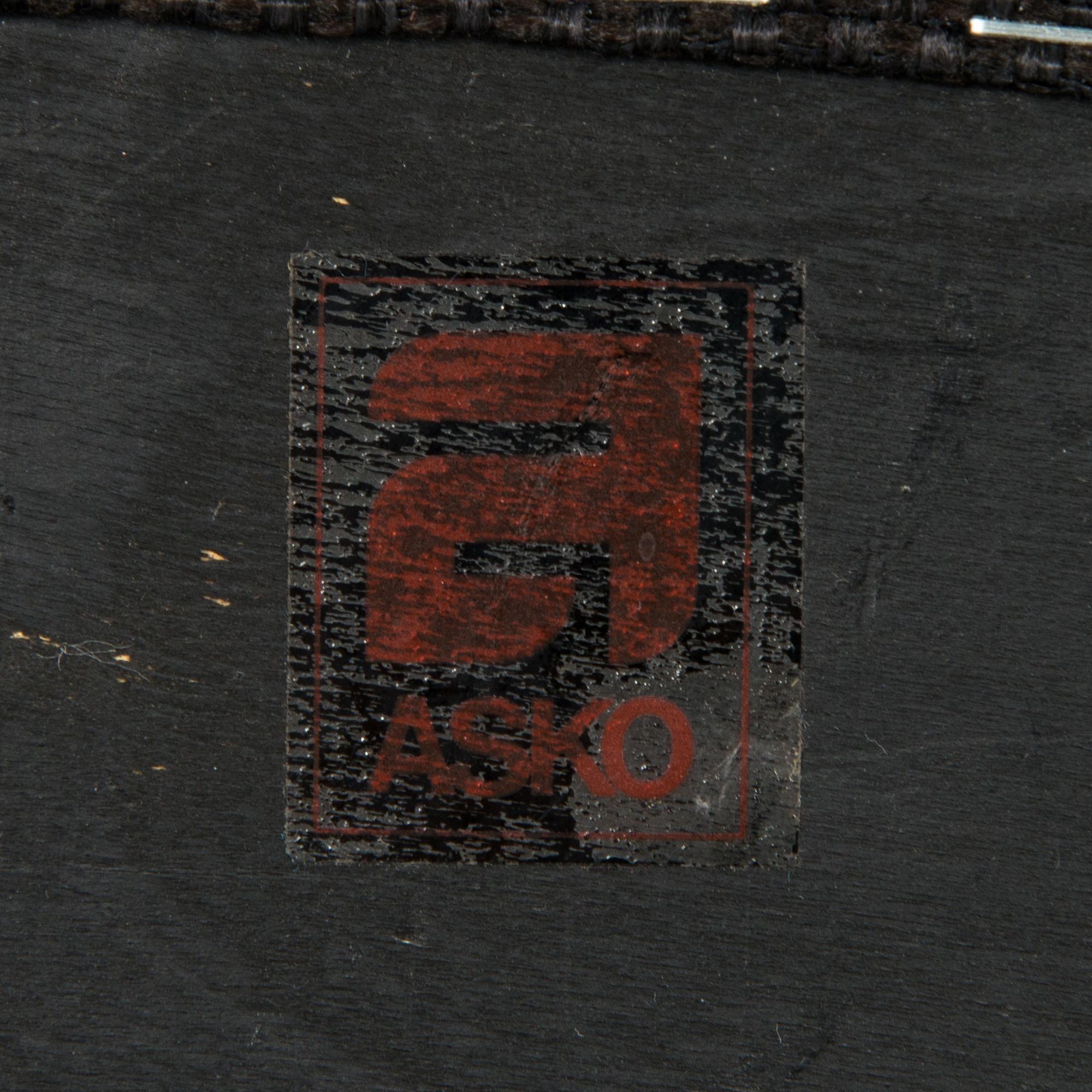 Olli Borg ja Mauri Laatikainen, fåtöljer, ett par, "Rondo", Asko 1960-tal.