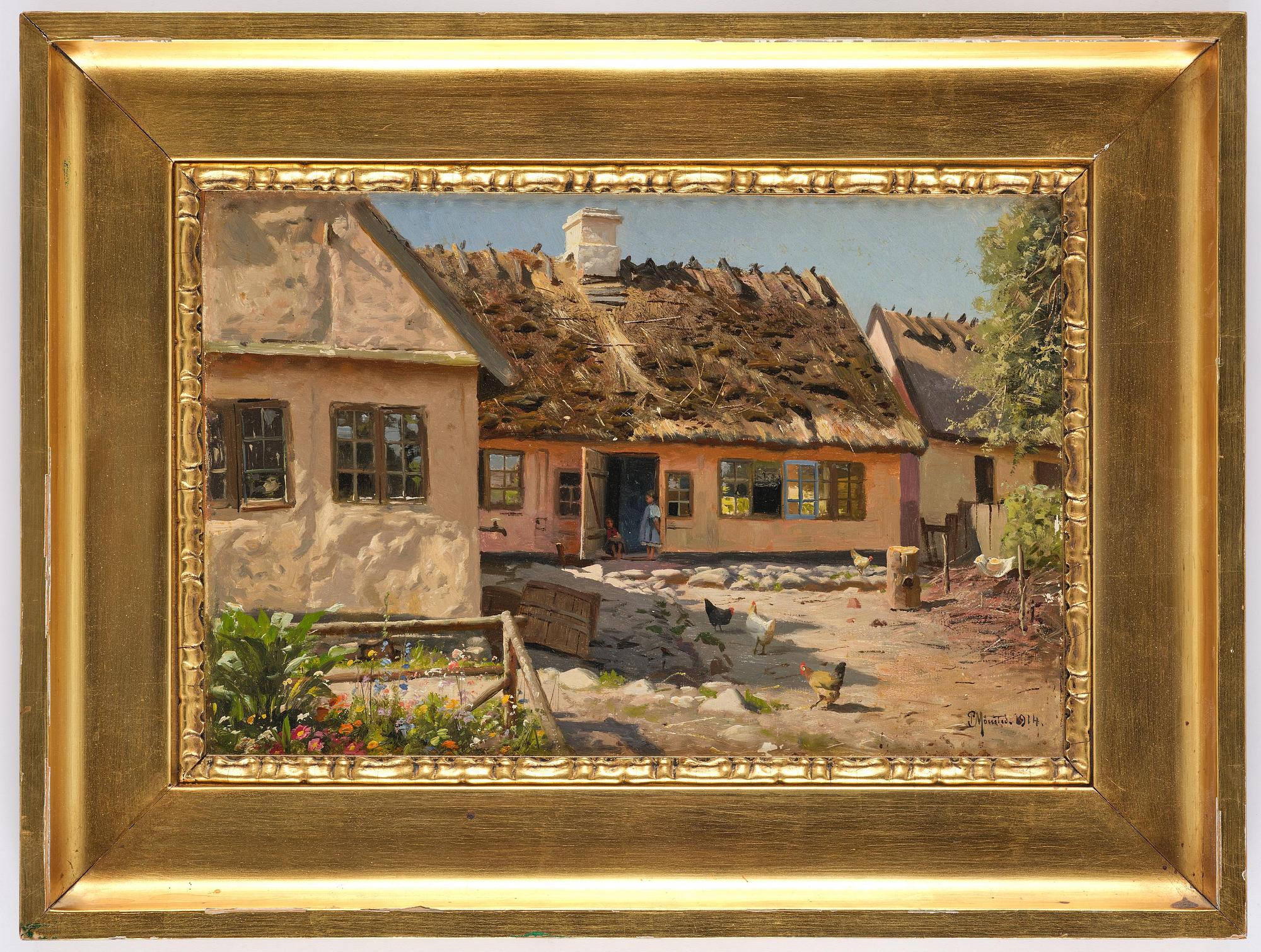 Peder Mork Mönsted, Husmandshuse, Hilleröd.