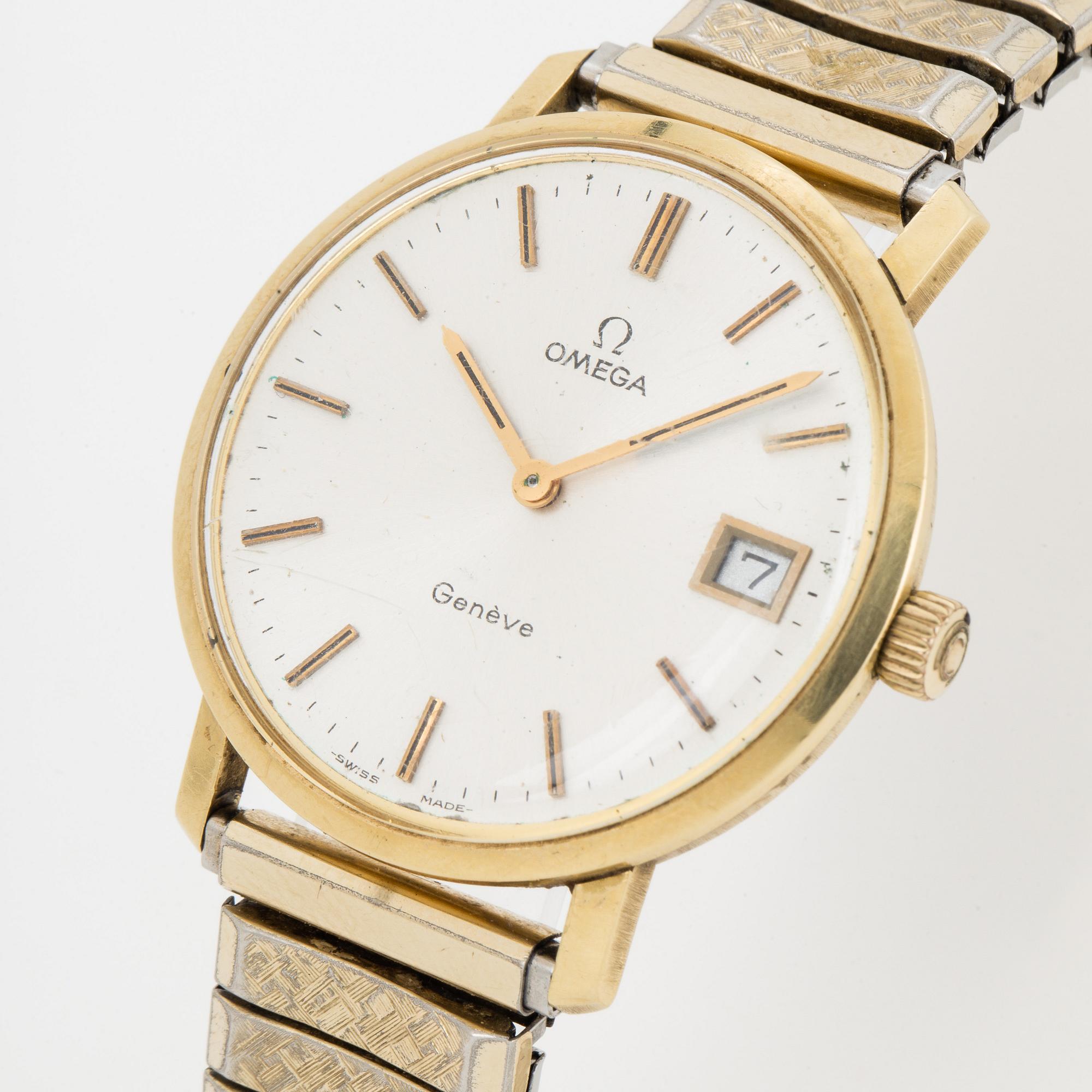 OMEGA, wristwatch, 34 mm.