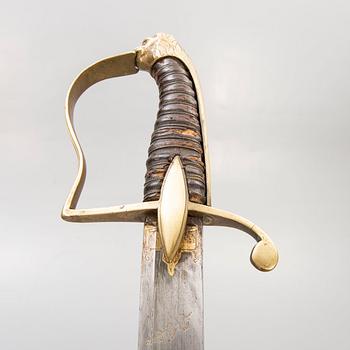 A French Husar officer sword around 1800-1810.