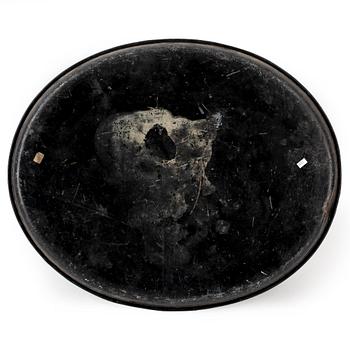 BRICKA, plåt, 1800-tal.
