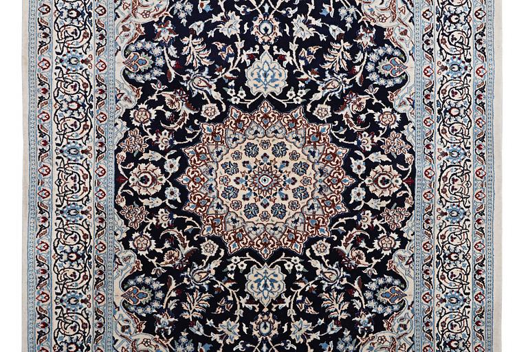 Matta, Nain, part silk, 9 laa, ca 235 x 167 cm.