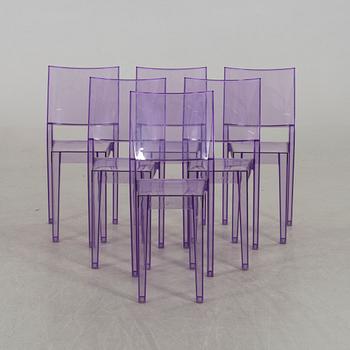 A SET OF 6 PHILIPPE STARCK "LA MARIE" CHAIRS BY KARTELL.