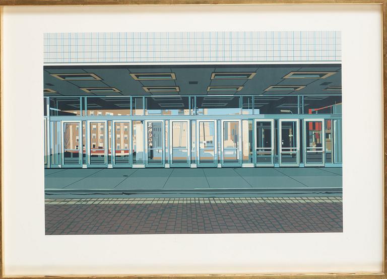 Richard Estes, "Urban landscapes".