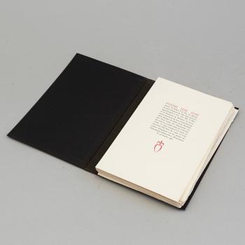MAI TRUNG THỨ, portfolio with 8 lithographs on silk, signed and stamped by the artist,  published in 1961, 463/523.