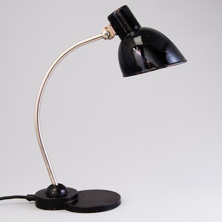 A 1930's German table lamp for Dr. Ing. Schneider & Co.