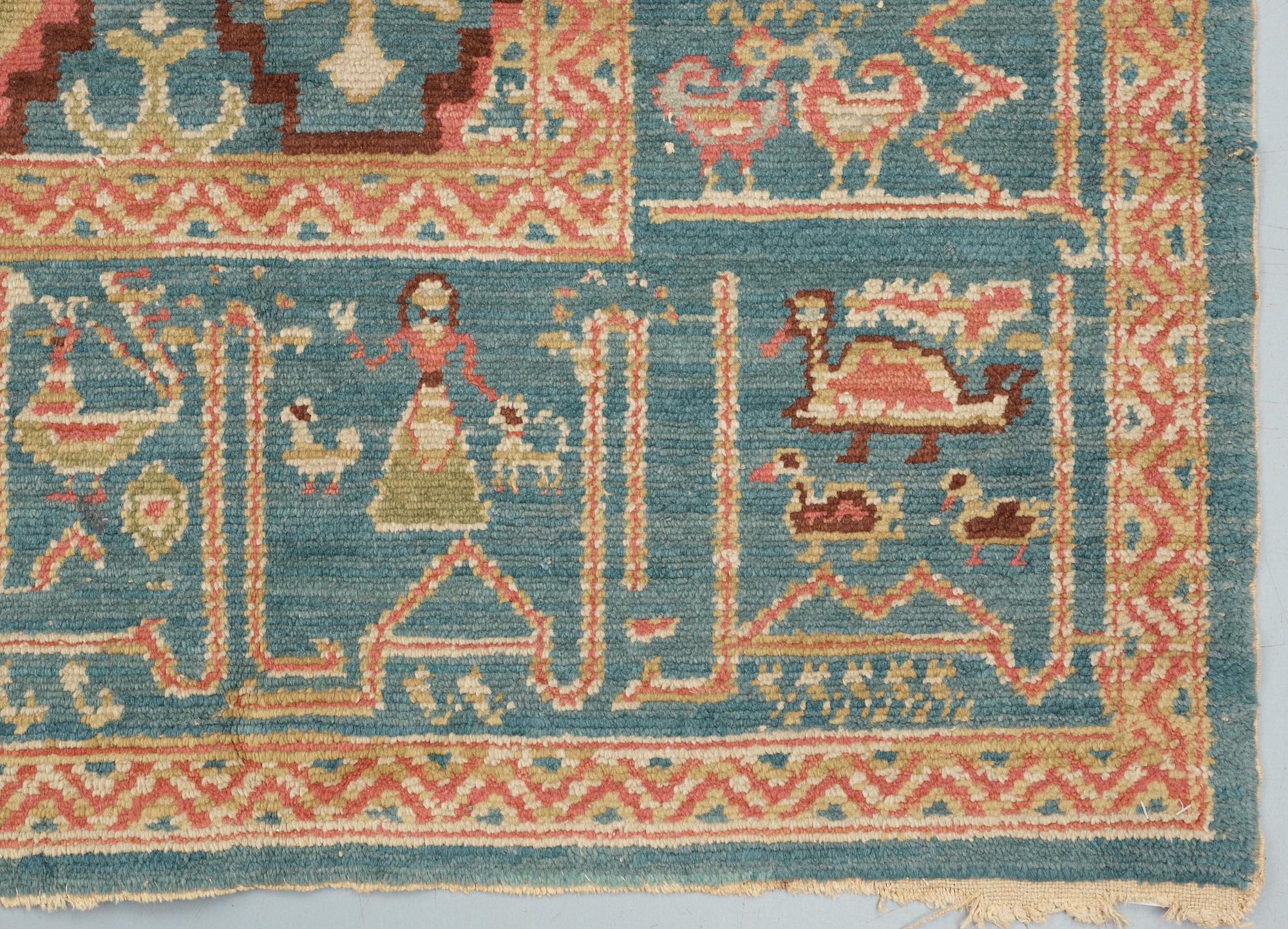 SEMIANTIK/OLD SPANSK. 294,5 x 205,5 cm.