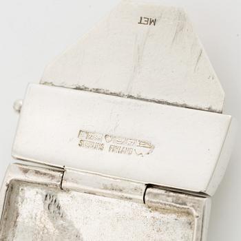 Björn Weckström, bracelet, "Moon Bridge", silver. Lapponia, Helsinki 1970.