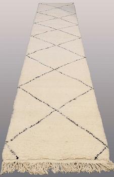 A runner, Morocco, ca 555 x 87 cm.