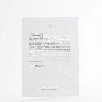 IWC, Portuguese Chrono, ca 2007.