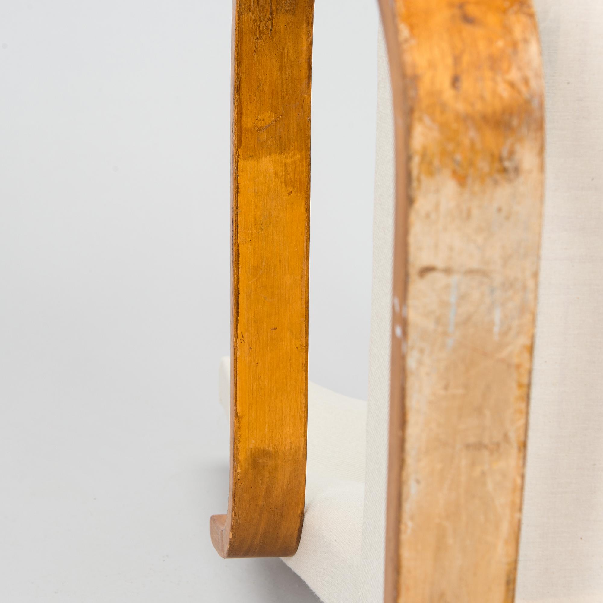 Alvar Aalto, A 1930/1940s armchair, model 36, for O.Y Huonekalu- ja Rakennustyötehdas A.B.