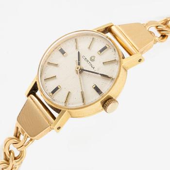 Certina, armbandsur, 21 mm.