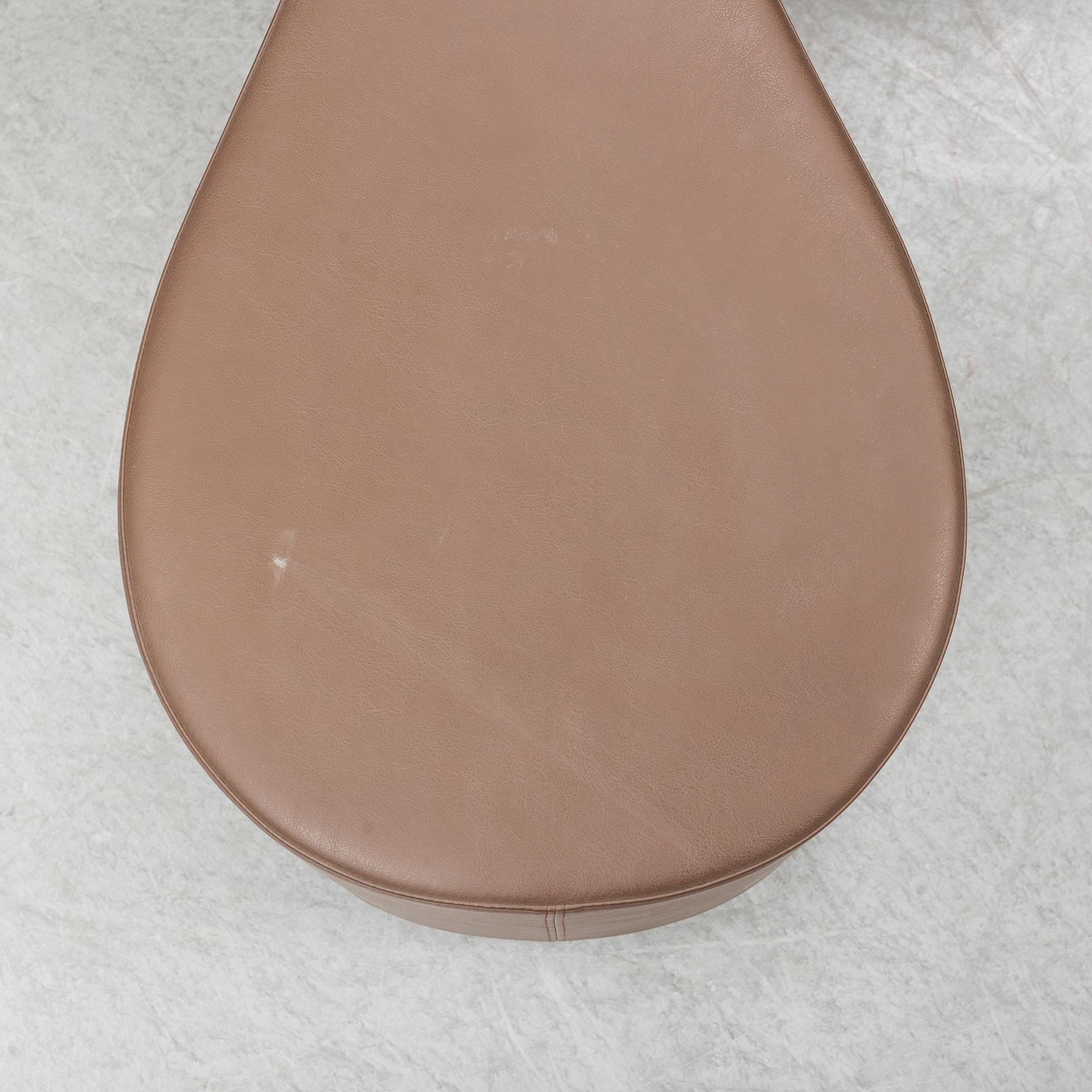 A 'Flower' bench by Sanaa for Vitra, designed 2001.