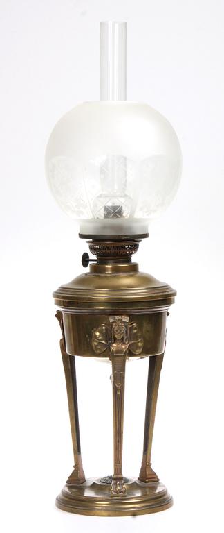 FOTOGENLAMPA, empirestil, 1900-talets första hälft.