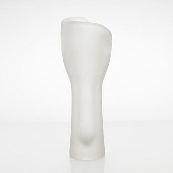 Timo Sarpaneva, maljakko, lasia, malli 3530, signeerattu Timo Sarpaneva Iittala.