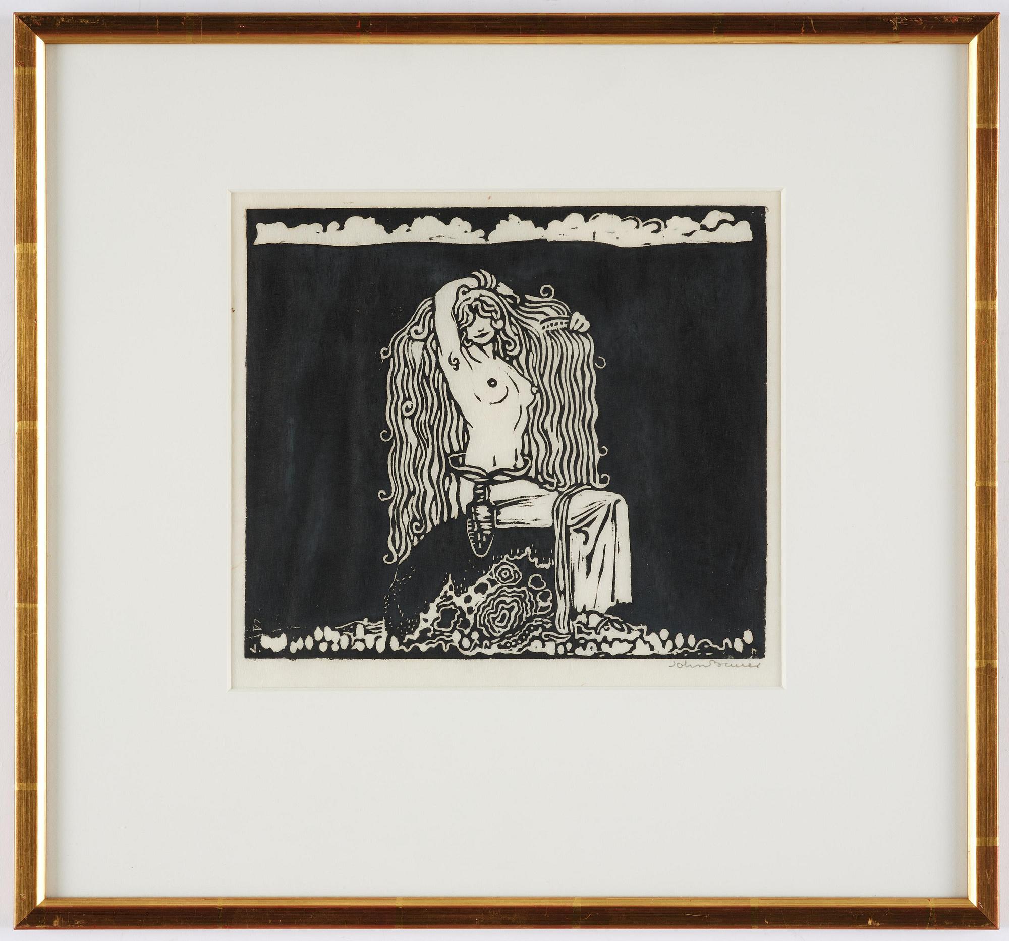 John Bauer, "Sagoflickan".