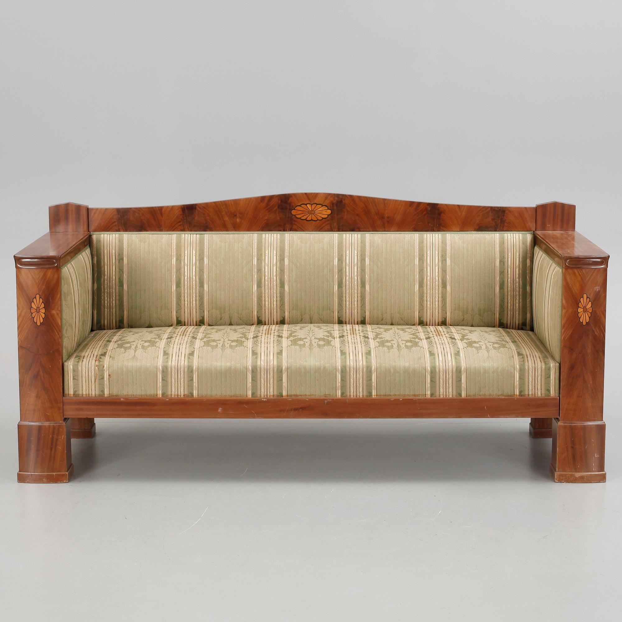 SOFFA, empirestil, sent 1800-tal.