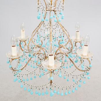 An Italian later 20th century chandelier.