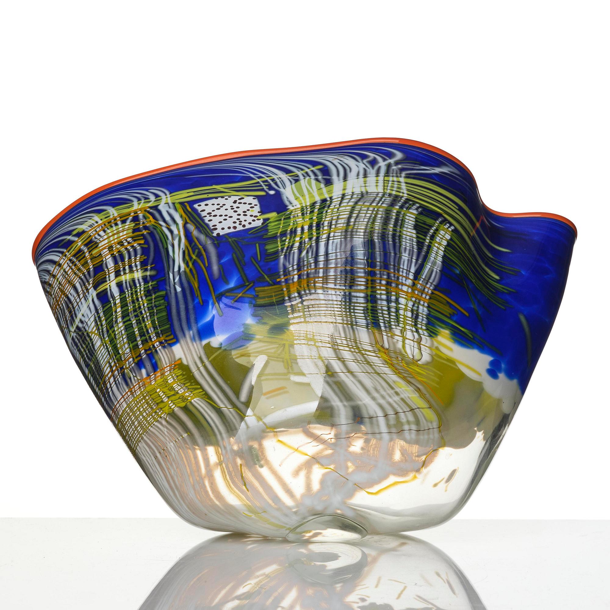 Dale Patrick Chihuly, a glass sculpture, Seattle, USA, 1990.