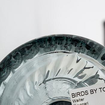 Oiva Toikka, glasfågel, signed Oiva Toikka Iittala.
