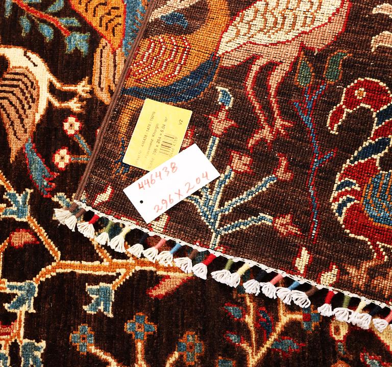 A Ziglar Ariana carpet a. 296 x 204 cm.