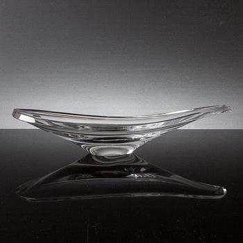 Vicke Lindstrand, bowl, signed.