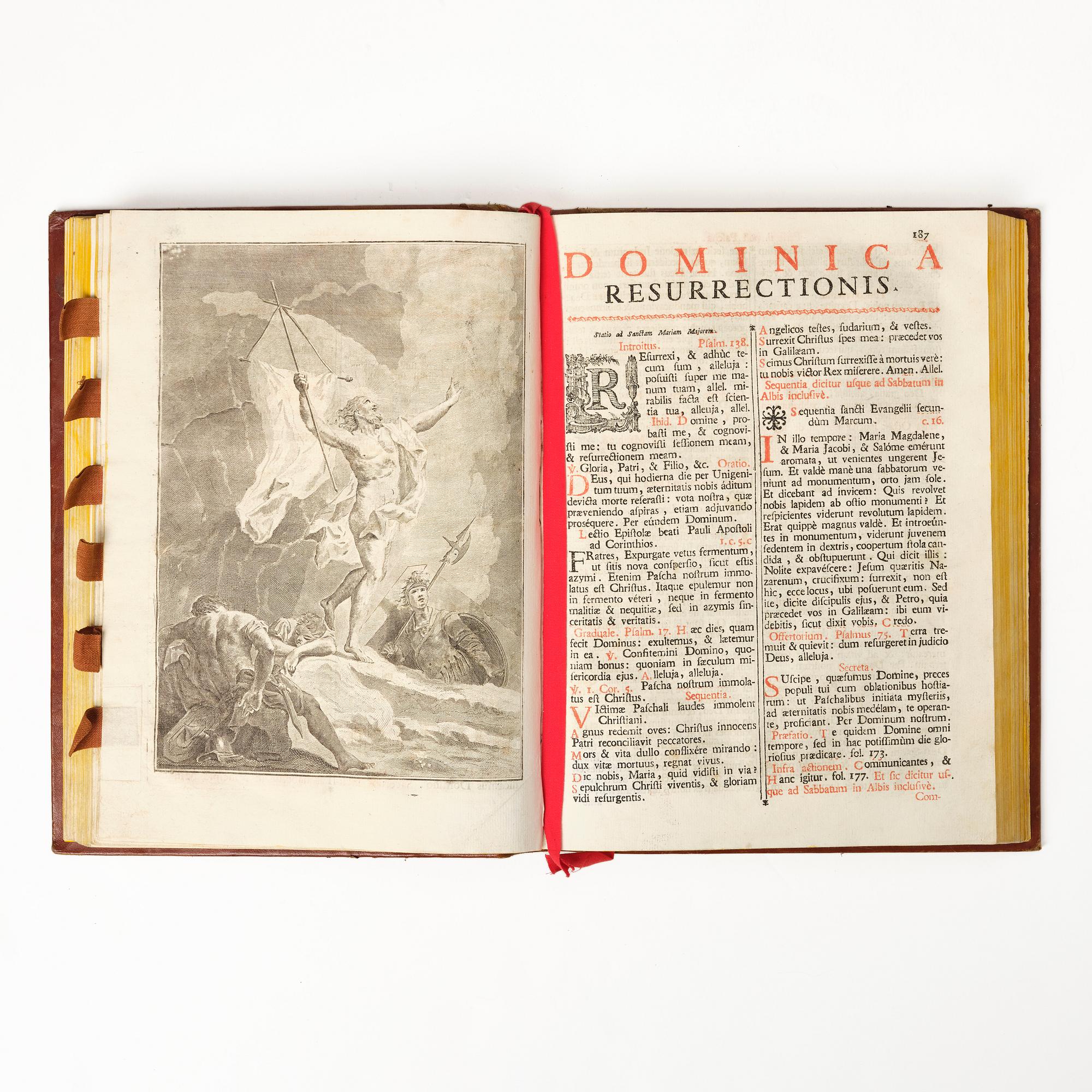 Printed in red & black, with music, 1793.