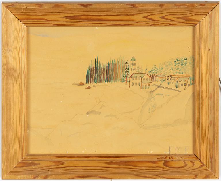 Primus Mortimer Pettersson, By vid kusten.