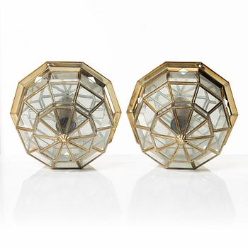 Hijos Esteves, taklampor, ett par, Taurus, Spanien, 1900-talets andra hälft.