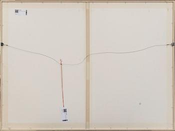 BADEV (DEV) SINGH, blandteknik på papper, signerad och daterad 1987.