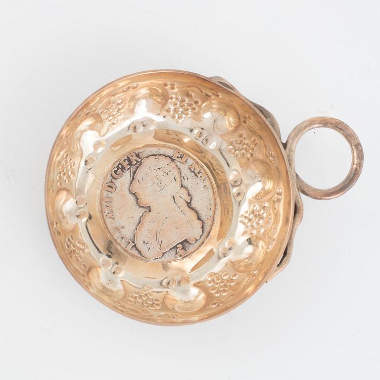 Taste du vin, silver, Marc Parrod, Dijon, Frankrike (aktiv ca 1903-1944).