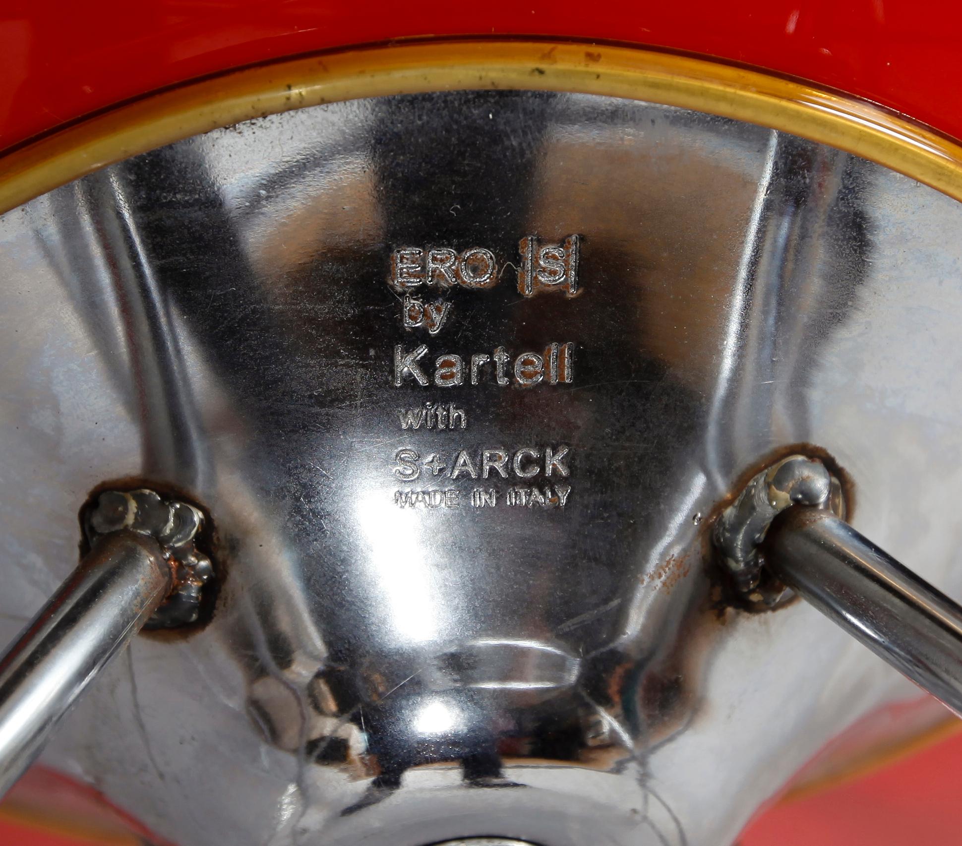 STOLAR, 1 par, "Eros", Philippe Starck för Kartell.