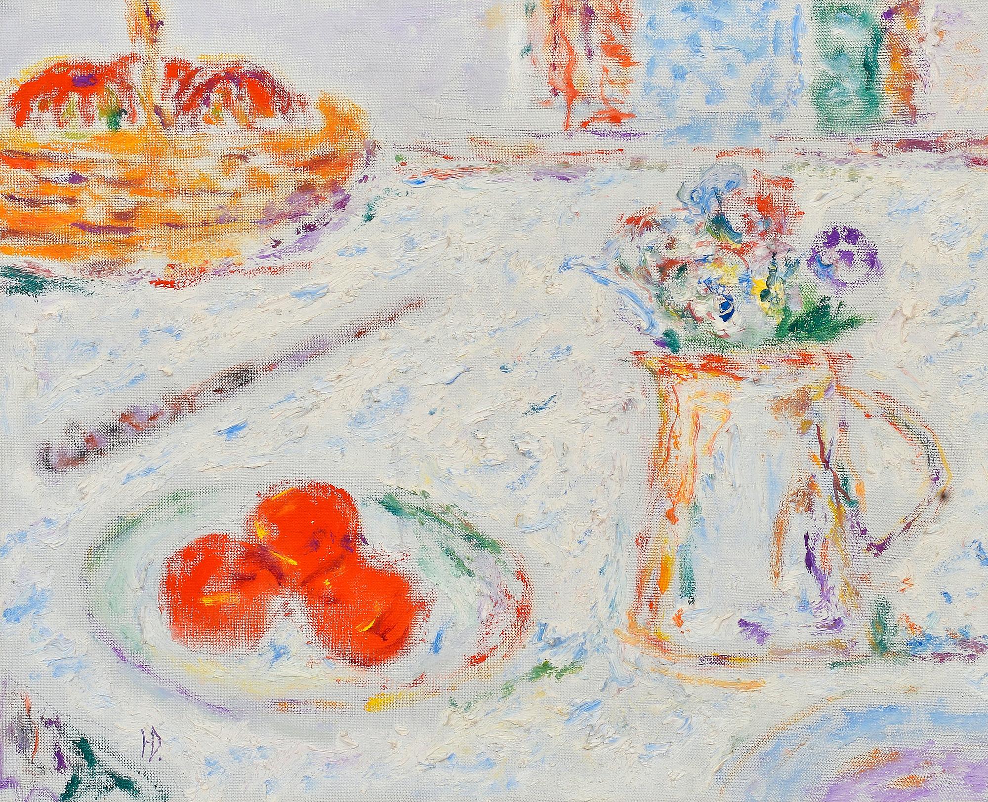 Helge Dahlman, "STILL LIFE WITH TOMATOES".