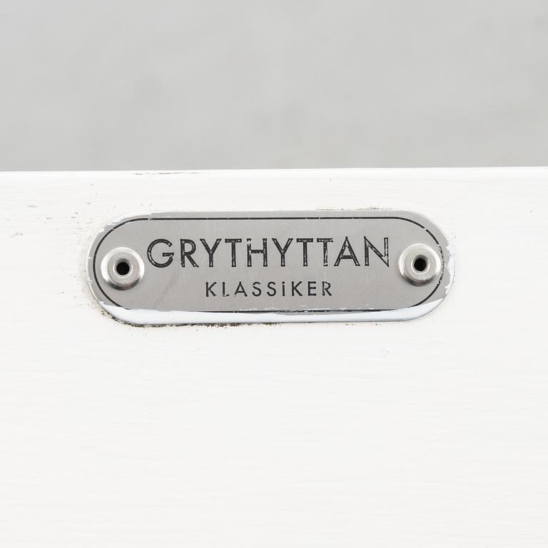 Solstolar med fotpall, ett par, "A3", Grythyttans stålmöbler, 2000-tal.