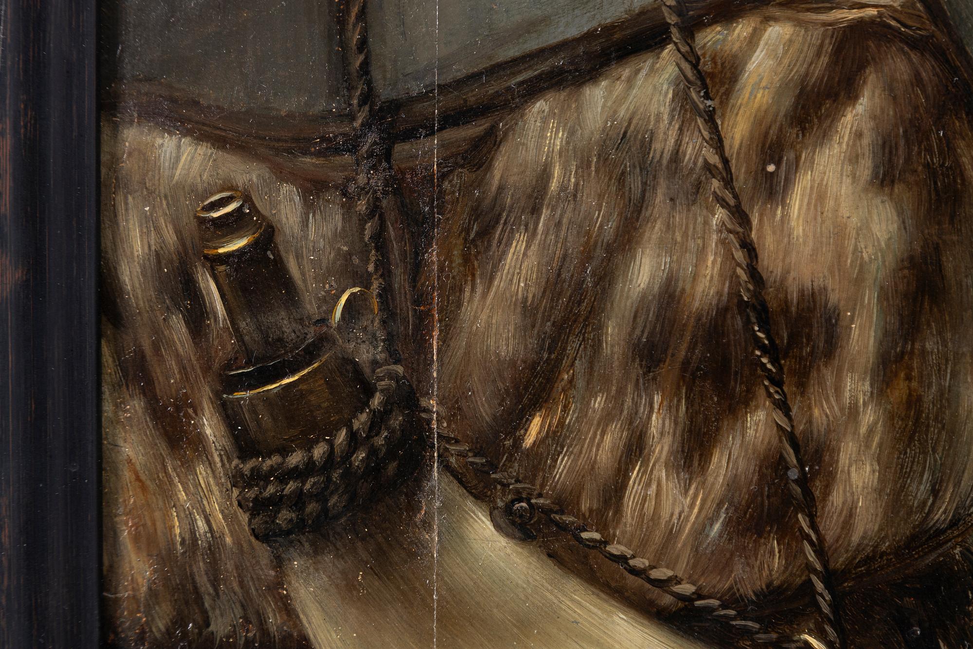 Unknown artist, 19th century, Hunting still life.