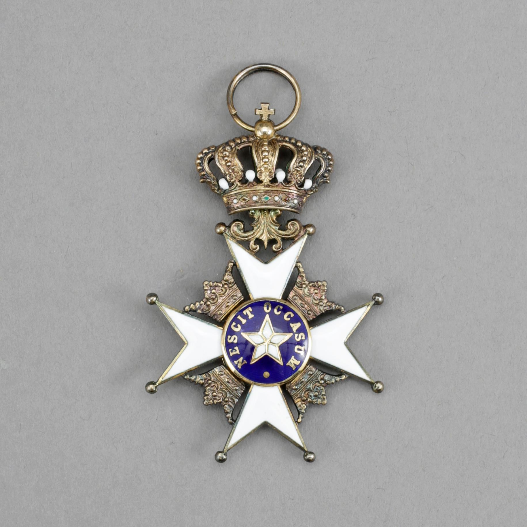 NORDSTJÄRNEORDEN, metall, 1900-tal.