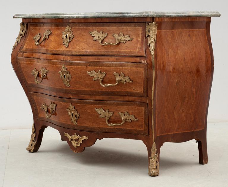 A Swedish Rococo 18th century commode.