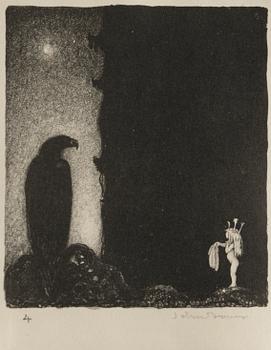 John Bauer, ”Här har du allt, som återstår av mina kläder”.